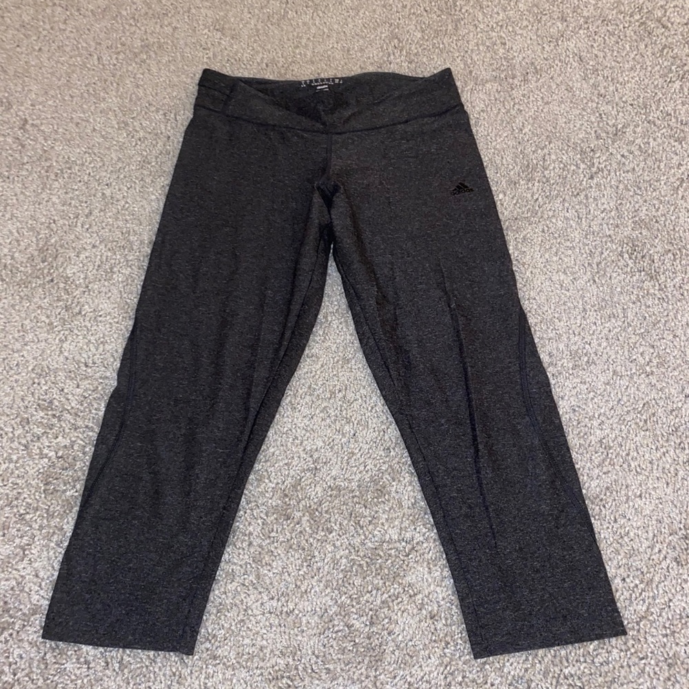 Adidas climalite cropped workout leggings